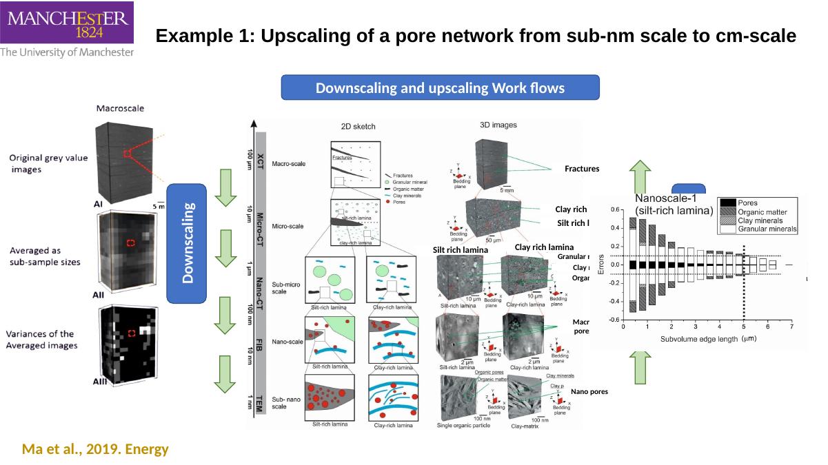 Connecting pores across scales research example